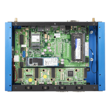BPCAL03 Industrial Fanless BoxPC, TAA Compliant, Intel® Core™ i3-1215UE, 2x DDR5 SO-DIMM, M.2, VESA mount