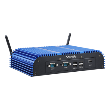 BPCAL03 Industrial Fanless BoxPC, TAA Compliant, Intel® Core™ i3-1215UE, 2x DDR5 SO-DIMM, M.2, VESA mount