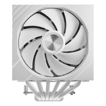 TURRIS 620, White, 165mm Height, 280W TDP, Copper/Aluminum CPU Cooler