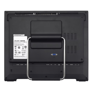 XPC All-in-One X50V8 Black, 15.6" HD LED, Touch, Intel® Celeron® 5205U, 2x DDR4 SO-DIMM Memory, 1x M.2, 1x 2.5" SSD/HDD, Intel® UHD Graphics, Fanless Barebone PC