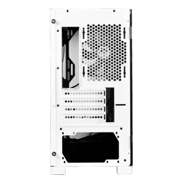 MARS E2, Tempered Glass, No PSU, microATX, White, Mini Tower Case