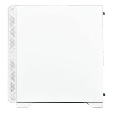 MARS E2, Tempered Glass, No PSU, microATX, White, Mini Tower Case