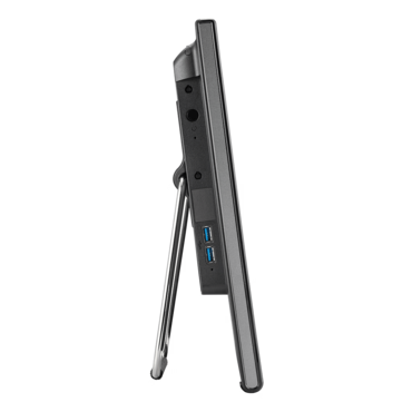 XPC All-in-One X50V9 Black, 15.6" HD LED, Touch, Intel® Celeron® 7305, 2x DDR5 SO-DIMM Memory, 2x M.2, 1x 2.5" SSD/HDD, Intel® UHD Graphics, Fanless Barebone PC