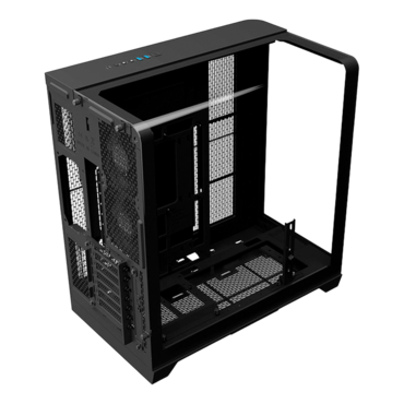 View 390 TG, Tempered Glass, No PSU, ATX, Black, Mid Tower Case