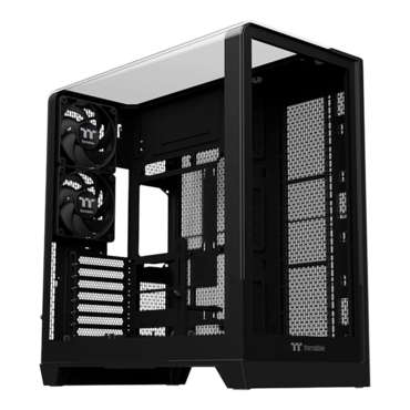 View 390 TG, Tempered Glass, No PSU, ATX, Black, Mid Tower Case