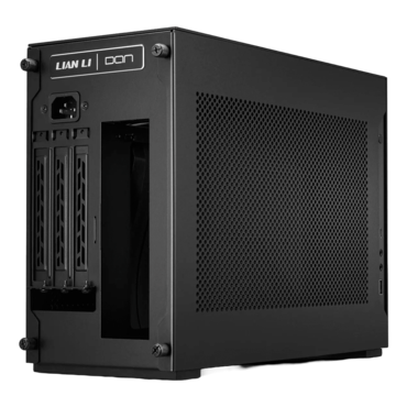 A4-H2O X5, Mesh Panel, No PSU, Mini-ITX, Black, Mini Tower Case