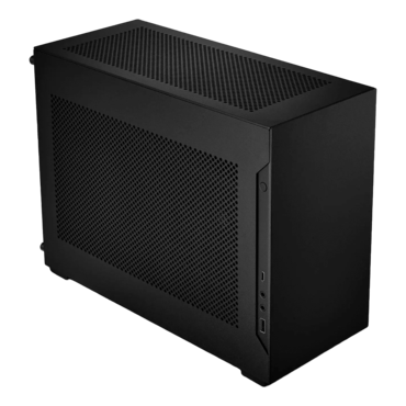 A4-H2O X5, Mesh Panel, No PSU, Mini-ITX, Black, Mini Tower Case