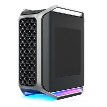 COSMOS ALPHA, Tempered Glass, No PSU, E-ATX, Black/Silver, Full Tower Case