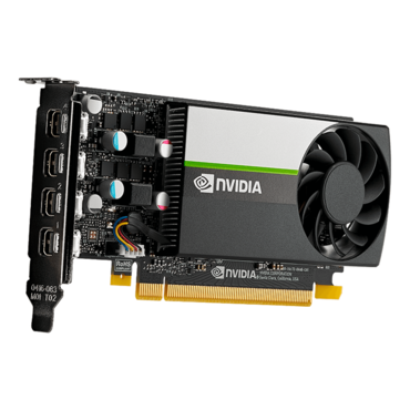 NVIDIA® T1000 (VCNT10008GB-LLP), 1065 - 1395MHz, 4GB GDDR6, Graphics Card