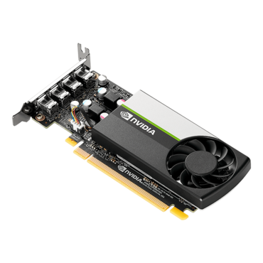 NVIDIA® T1000 (VCNT10008GB-LLP), 1065 - 1395MHz, 4GB GDDR6, Graphics Card