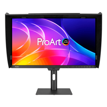 ProArt Display OLED PA27USD, DisplayHDR™ True Black 400, 27" QD-OLED, 3840 x 2160 (UHD), 0.1 ms, 240Hz Monitor