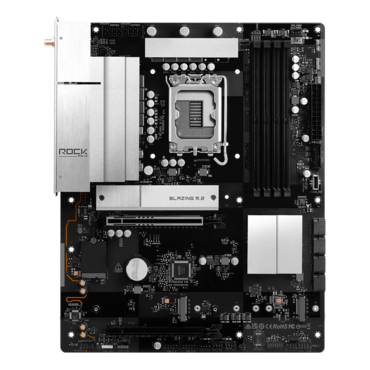 B860 Rock WiFi 7, Intel® B860 Chipset, ATX Motherboard