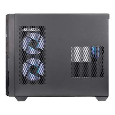Vision 330 CR ARGB, Tempered Glass, No PSU, ATX, Black, Mid Tower Case