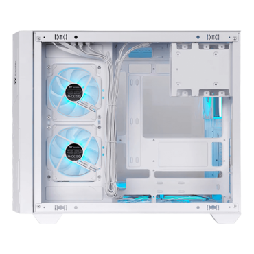 Vision 330 CR ARGB, Tempered Glass, No PSU, ATX, Snow, Mid Tower Case