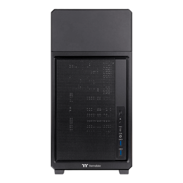 TR300 TG, Tempered Glass, No PSU, ATX, Black, Mid Tower Case