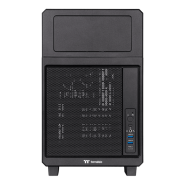 TR200, Mesh Panel, No PSU, microATX, Black, Mini Tower Case