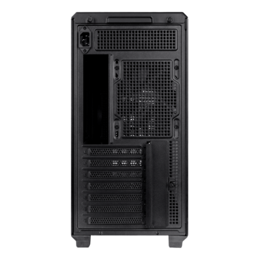 TR300 WS, Tempered Glass, No PSU, ATX, Black, Mid Tower Case