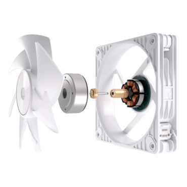 ProArt PF120, 120mm, White, 3000 RPM, 104.8 CFM, 39 dBA, Cooling Fan