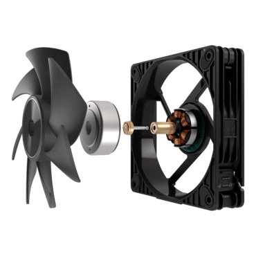 ProArt PF120, 3 x 120mm, 3000 RPM, 104.8 CFM, 39 dBA, Cooling Fans