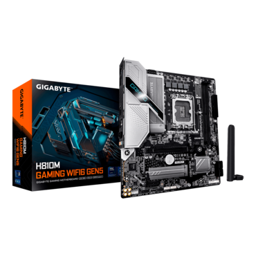 H810M GAMING WIFI6 GEN5, Intel® H810 Chipset, LGA 1851, microATX Motherboard