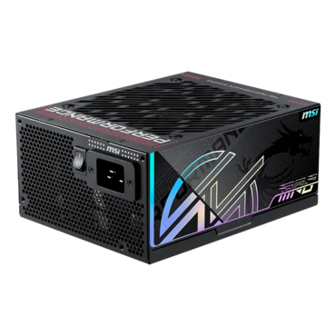 MPG Ai1600TS PCIE5, 80 PLUS Titanium 1600W, Fully Modular, ATX Power Supply