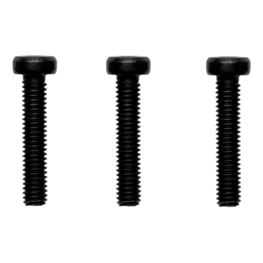EK-Loop Hex Key Screw Set M4x20mm - Black (3pcs)
