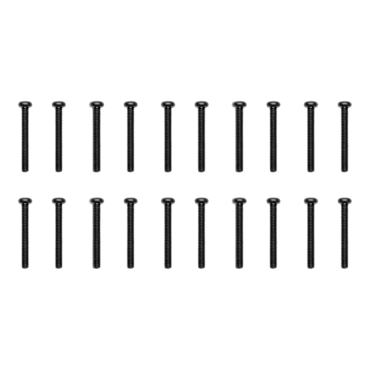 EK-Loop Phillips Head Screw Set M4x30mm - Black (20pcs)