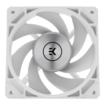 EK-Quantum Phase 120mm, White, D-RGB LEDs, 2200 RPM, 72.95 CFM, 33.2 dBA, Cooling Fan