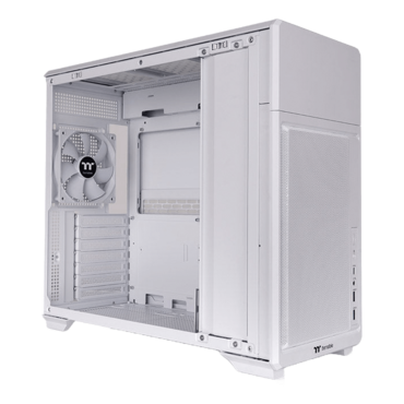 TR300 TG, Tempered Glass, No PSU, ATX, Snow, Mid Tower Case