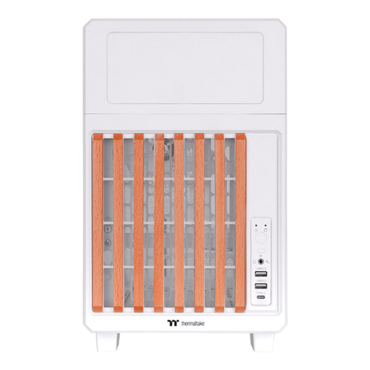 TR200 WS, Mesh Panel, No PSU, microATX, Snow, Mini Tower Case