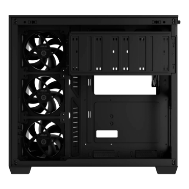 A32 PLUS ARGB, Tempered Glass, No PSU, ATX, Black, Mid Tower Case