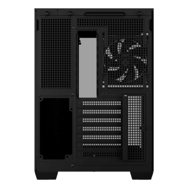 A32 PLUS ARGB, Tempered Glass, No PSU, ATX, Black, Mid Tower Case
