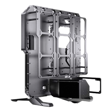 Granzon G20, No PSU, E-ATX, Black, Liquid Cooling Distro Show Full Tower Case