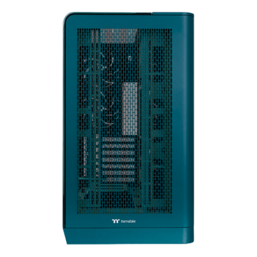 View 390 Air, Tempered Glass, No PSU, ATX, Transformative Teal, Mid Tower Case