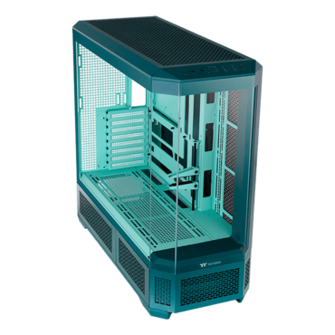View 600 TG, Tempered Glass, No PSU, E-ATX, Transformative Teal, Full Tower Case