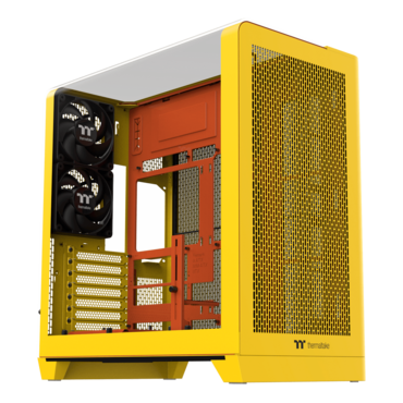 View 390 Air, Tempered Glass, No PSU, ATX, Butter Caramel, Mid Tower Case