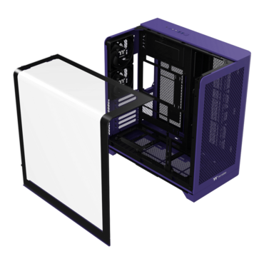 View 390 Air, Tempered Glass, No PSU, ATX, Future Dusk, Mid Tower Case