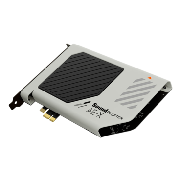 Sound Blaster AE-X, 7.1 Channels, 32-bit / 384 kHz, 130 dB DNR, PCIe Sound Card