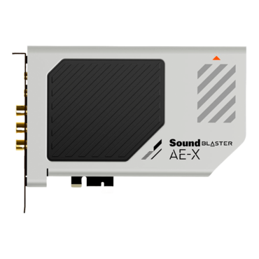 Sound Blaster AE-X, 7.1 Channels, 32-bit / 384 kHz, 130 dB DNR, PCIe Sound Card