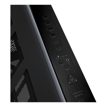 ROG Cronox, LCD, Tempered Glass, No PSU, E-ATX, Black, Full Tower Case