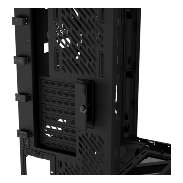 ROG Cronox, LCD, Tempered Glass, No PSU, E-ATX, Black, Full Tower Case