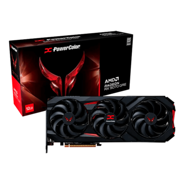 Radeon™ RX 9070 GRE Red Devil 12G, 2340 - 2920MHz, 12GB GDDR6, Graphics Card