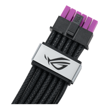 ROG Equalizer ATX 3.1 / PCIe 5.1 12V-2x6 PCI-E Black Cable with GPU-First x1