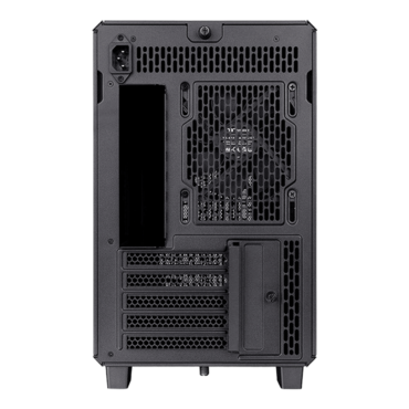 TR200, Mesh Panel, LCD, No PSU, microATX, Black, Mini Tower Case