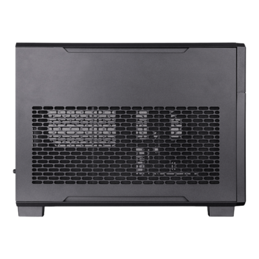 TR200, Mesh Panel, LCD, No PSU, microATX, Black, Mini Tower Case