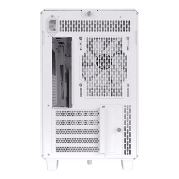 TR200 WS, Mesh Panel, LCD, No PSU, microATX, Snow, Mini Tower Case