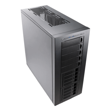 THOR NAS Pro, No PSU, E-ATX, Black, Full Tower Case