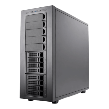 THOR NAS Pro, No PSU, E-ATX, Black, Full Tower Case