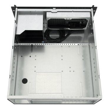CX4200f, 20" 4U Rackmount Chassis, ATX PSU Support, 240mm AIO Support, 3x 5.25", 2x 2.5", Black