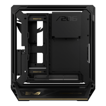 ROG GR20 Edition 20, No PSU, E-ATX, Black, Open-Frame Mid Tower Case